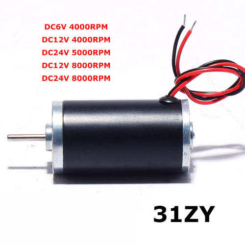 31ZY Motore A Corrente Continua A Magneti Permanenti Micro Motore A Coppia Elevata Avanti E