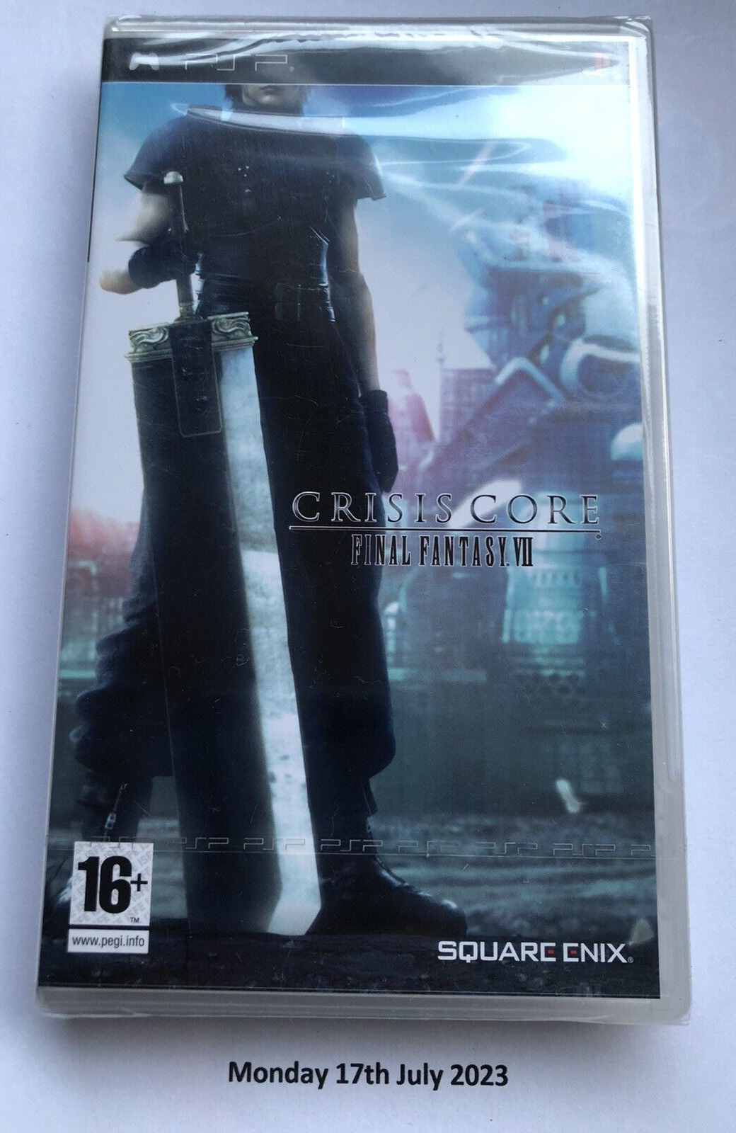 PSP Crisis Core Final Fantasy VII ( 2007 ) , Italian Boxtext Sony Factory Sealed