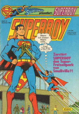 Superboy Nr 13 Ehapa Verlag 1982 DC