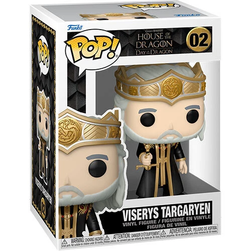 Funko POP! House of the Dragon S1 Vinyl Figure - VISERYS TARGARYEN #02 - NM/Mint