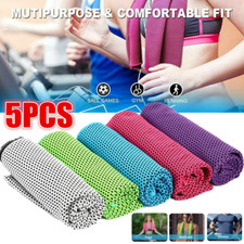 5X Instant Cooling Towel ICE Cold Golf Cycling Jogging Gym Sports Outdoor Towel
