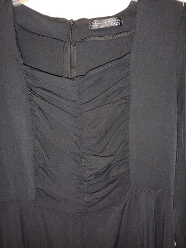 Dazy Black Dress Size Xl - Picture 3 of 4