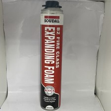 Soudal B2 Fire Rated Expanding Foam Thermal & Acoustic Gap Filler Gun Grade