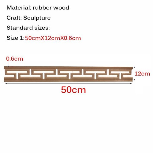 10pcs Wooden Decal Carved Hanging Supplies Corner Appliques Decorative Lines - Picture 50 of 56