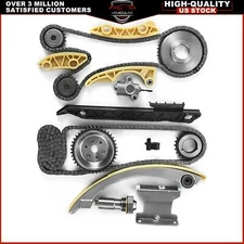 Timing Chain Kit w/ Tensioner & Camshaft Gears for Mercedes W204 SLK200 SLK250