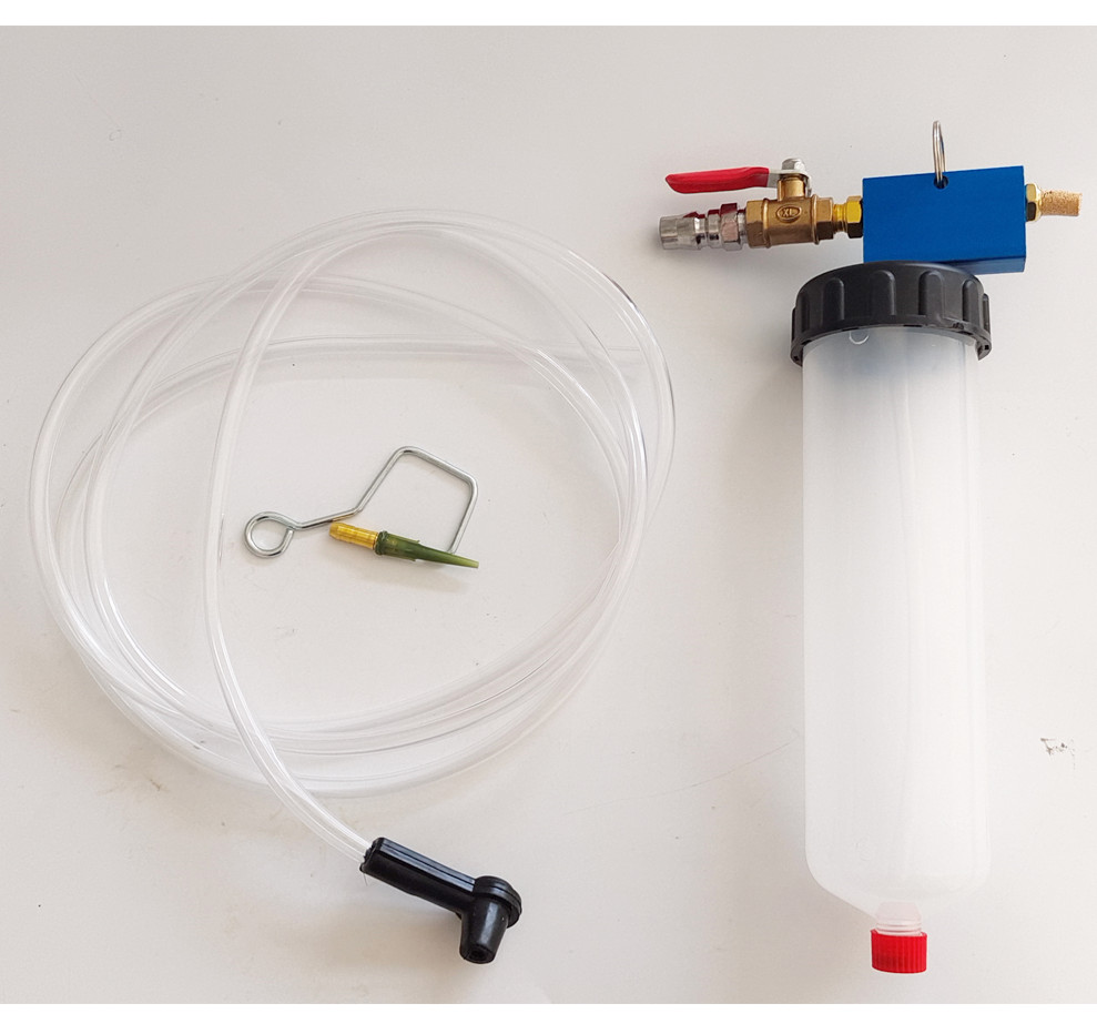 Car Pneumatic Brake Fluid Bleeder Kit Air Extractor Pump Oil Bleeding Tool Kits