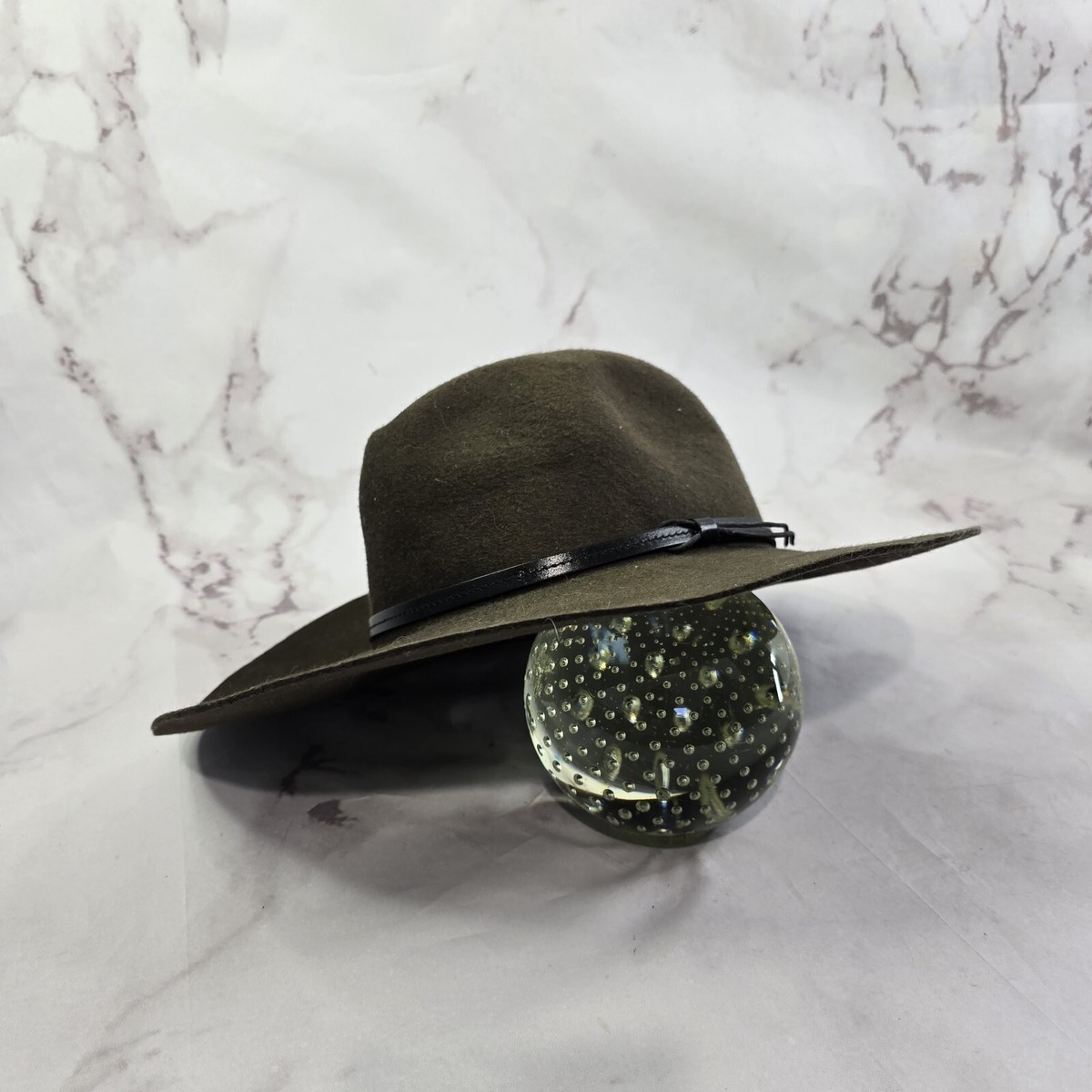 Pendleton Hat Womens Brown S M Marni Felted Wool Cap  display picture 2