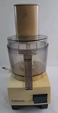 Vintage Cuisinart Little Pro Plus Food Processor w/ Blade - Tested & Working