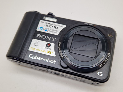VGC Working Sony Cyber-shot DSC-HX7V 16.2MP 10x Zoom GPS Full HD Digital Camera