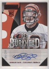 2013 Panini Playbook Signatures Red 186/299 Rex Burkhead #178 Auto 0a3