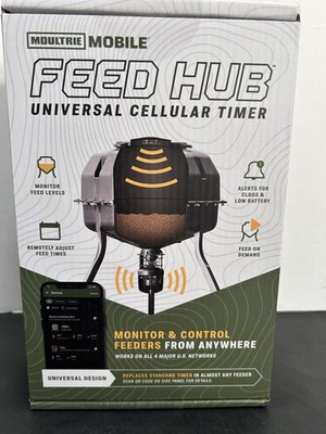 Moultrie Mobile Feed Hub Universal Cellular Timer - Monitor & Control Feeders