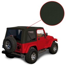 Soft Top Replacement For Jeep Wrangler 1997-2007 2006 Tinted Windows Brown Denim Soft Top Replacement For Jeep Wrangler 1997-2007 2006 Tinted Windows Brown Denim