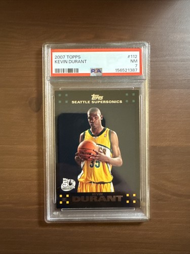 Kevin Durant #112 2007 Topps card