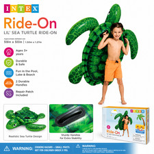 INTEX Lil Sea Turtle Ride-On Inflatable Pool ...