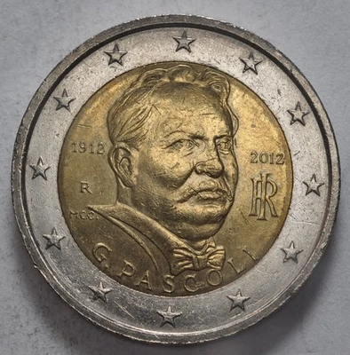 2012 Italie 2 EURO G.PASCOLI - Photo 1/2