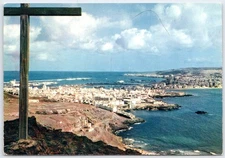 Vintage Las Palmas de Gran Canaria Postcard from Canarians' Cave View