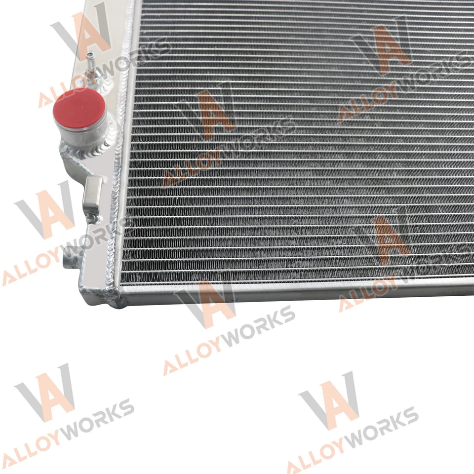 4 Row Radiator Fit 1997-2014 2008Ford E150 E250 E350 Econoline Super Duty 5.4L Foto 2 de 4