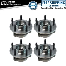 Wheel Hub Bearings Assembly Set Front & Rear Fits Cadillac