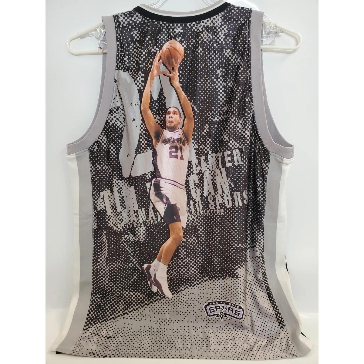 Majestic Tim Duncan San Antonio Spurs NBA Fan Apparel & Souvenirs