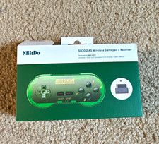 8BitDo SN30 2.4G Wireless Gamepad Jade Green ...