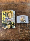 VTG NINTENDO 64 WCW Vs NWO World Tour Video Game + 2 Manual - OEM Retro - Clean