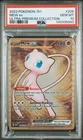 Pokemon Mew ex Full Art 151 UPC Gold Metal Promo Card 205/165 - PSA 10