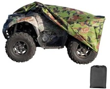 Waterproof Heavy Duty ATV Cover - 4 Wheeler Cover - 82 Inch - Camouflage