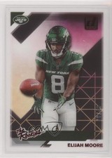 2021 Panini Clearly Donruss The Rookies Red 38/49 Elijah Moore #CTR-EM 7pk