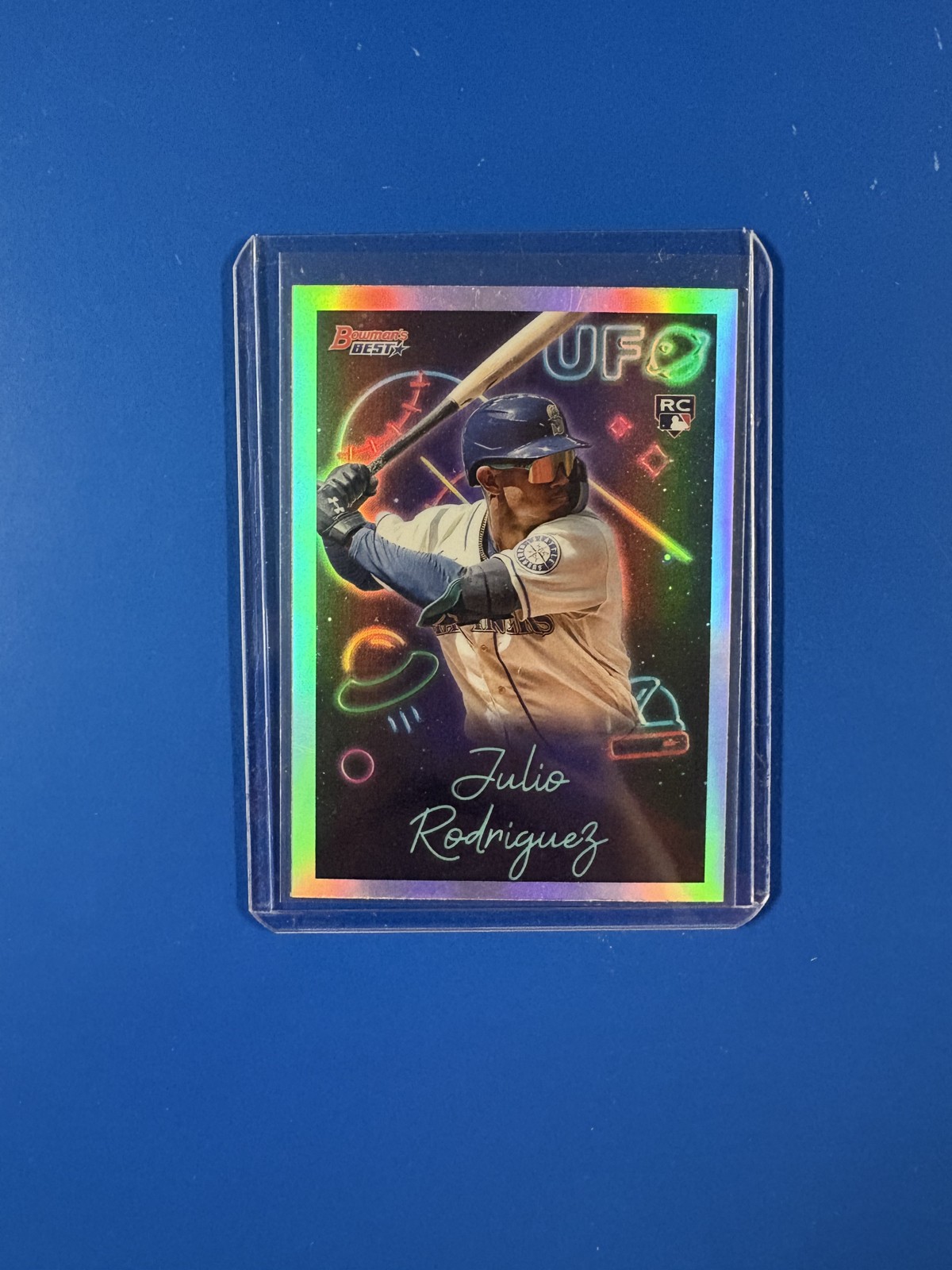 2022 Bowman's Best - Bowman Ufo Julio Rodriguez #UFO-4 (RC)