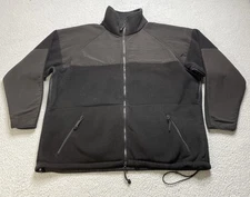 DSCP by Goodwill Cold Weather Synthetic Fleece Polartec Jacket Mens XL Black