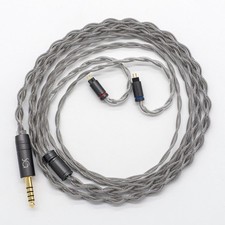 SoundsGood Stibnite 4-Core Silver-Plated OFC Handmade Cable 2-Pin 4.4mm