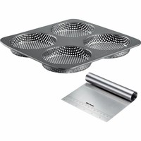 Westmark Back-Set, BröTchen Backform & Teigkarte, Burger BröTchen