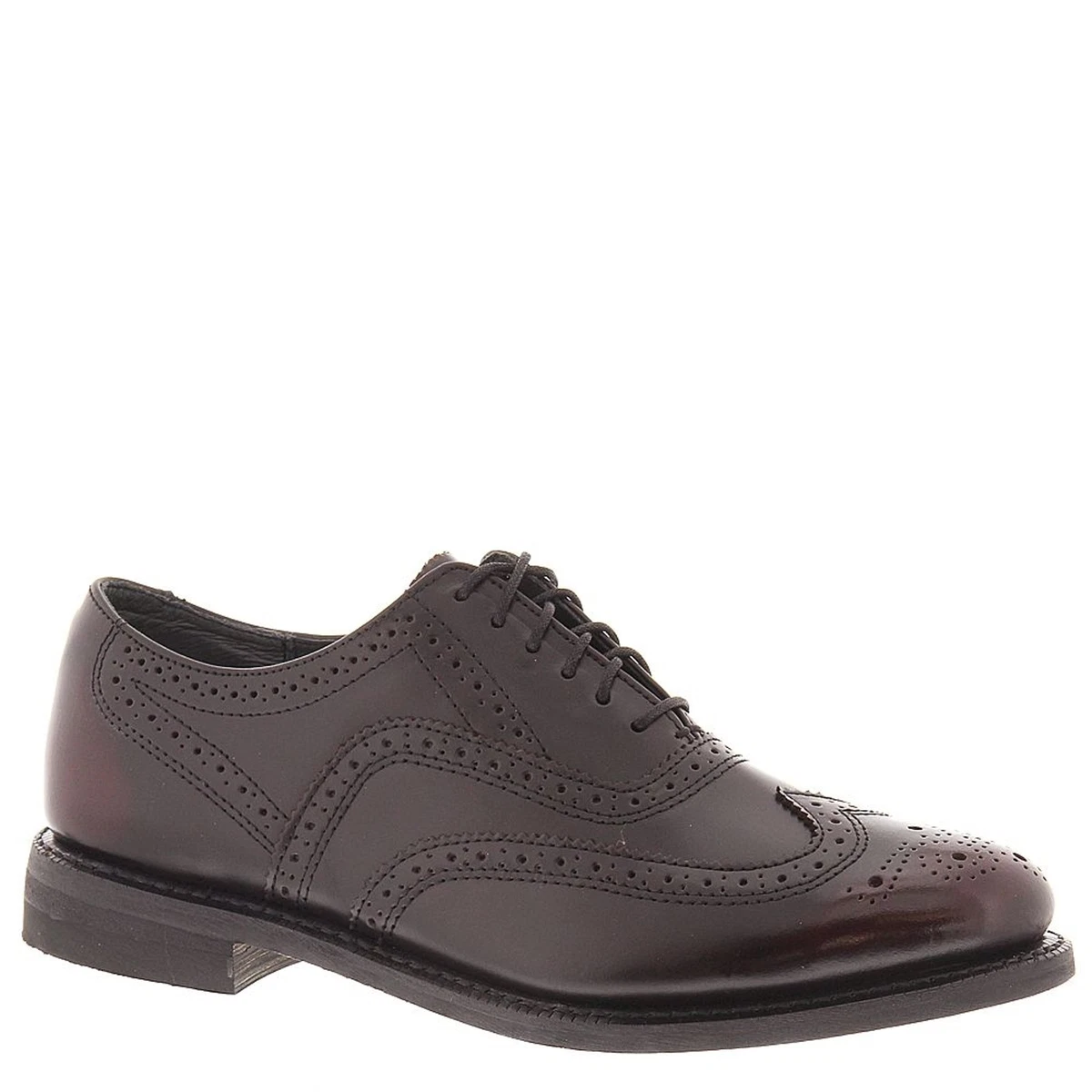 New Lasocki Executive Imperials Leather Wingtip Saddle Oxford Shoes Mens S: 11 Wingtip Brogue Kiltie Monk Strap Shoes- Navy Suede | Lethato main image 3