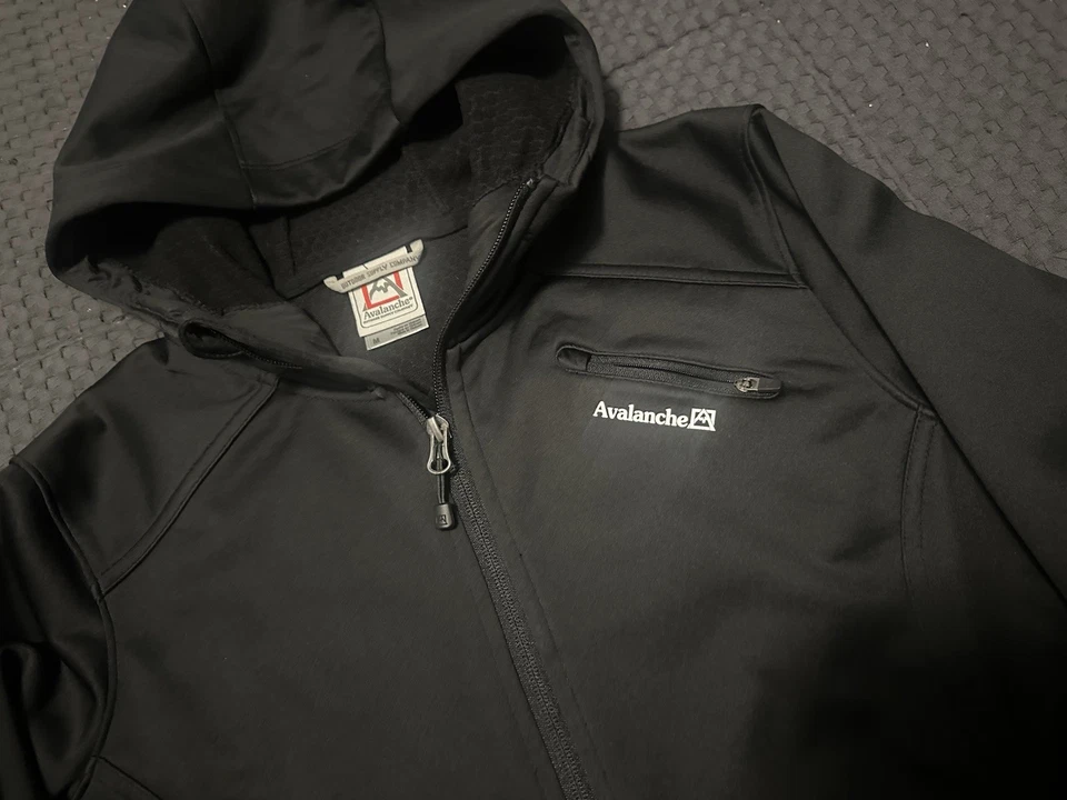 Avalanche Windbreaker Softshell Tech Outdoor Rain Jacket Sweater Mens Medium - Image 2 of 4