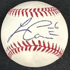 Lorenzo Cain signed Official Major League Baseball autograph ~ JSA