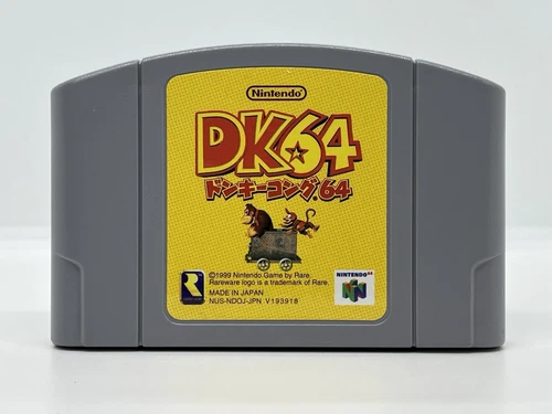 Donkey Kong 64 (Japanese) DK64 Nintendo 64 N64 Japan import