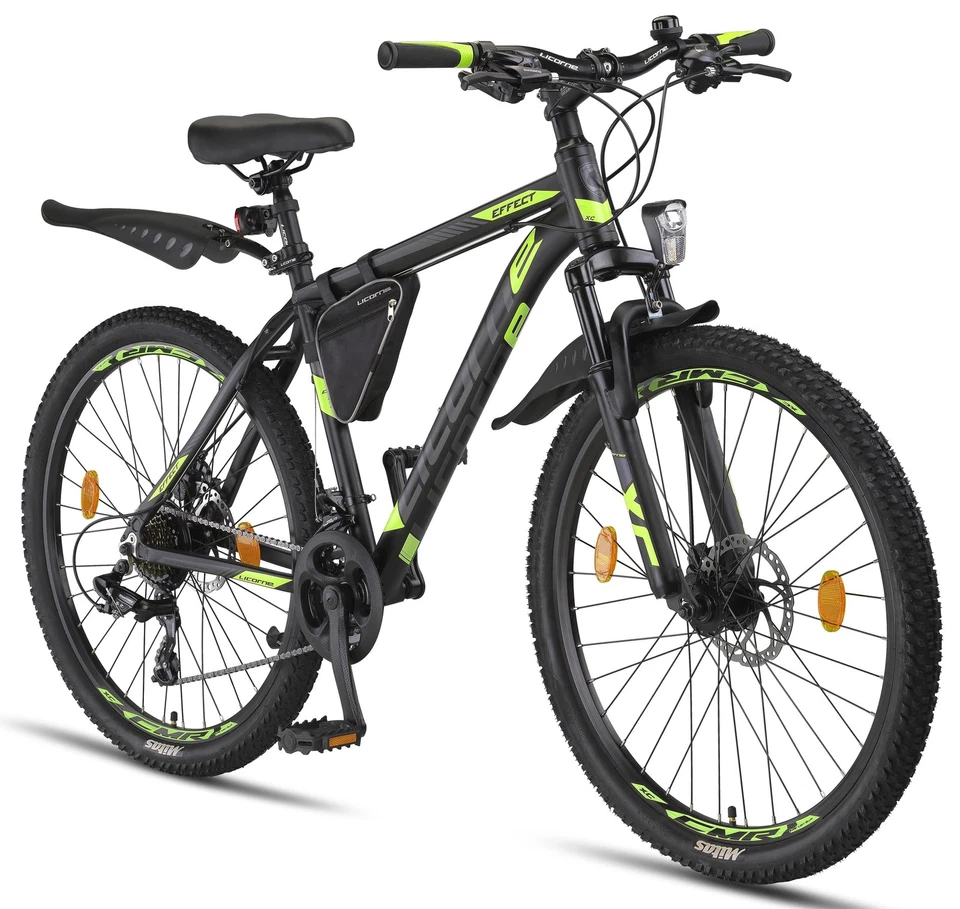 26 27.5 29 Zoll Mountainbike Aluminium 21 Gang Scheibenbremse Jungen Mädchen