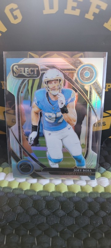 2024 Panini Select - Club Level Joey Bosa #270 Silver Prizm Die-Cut