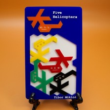 Five Helicopters - Rex Rossano Perez - Tibor Miklos - Packing Puzzle