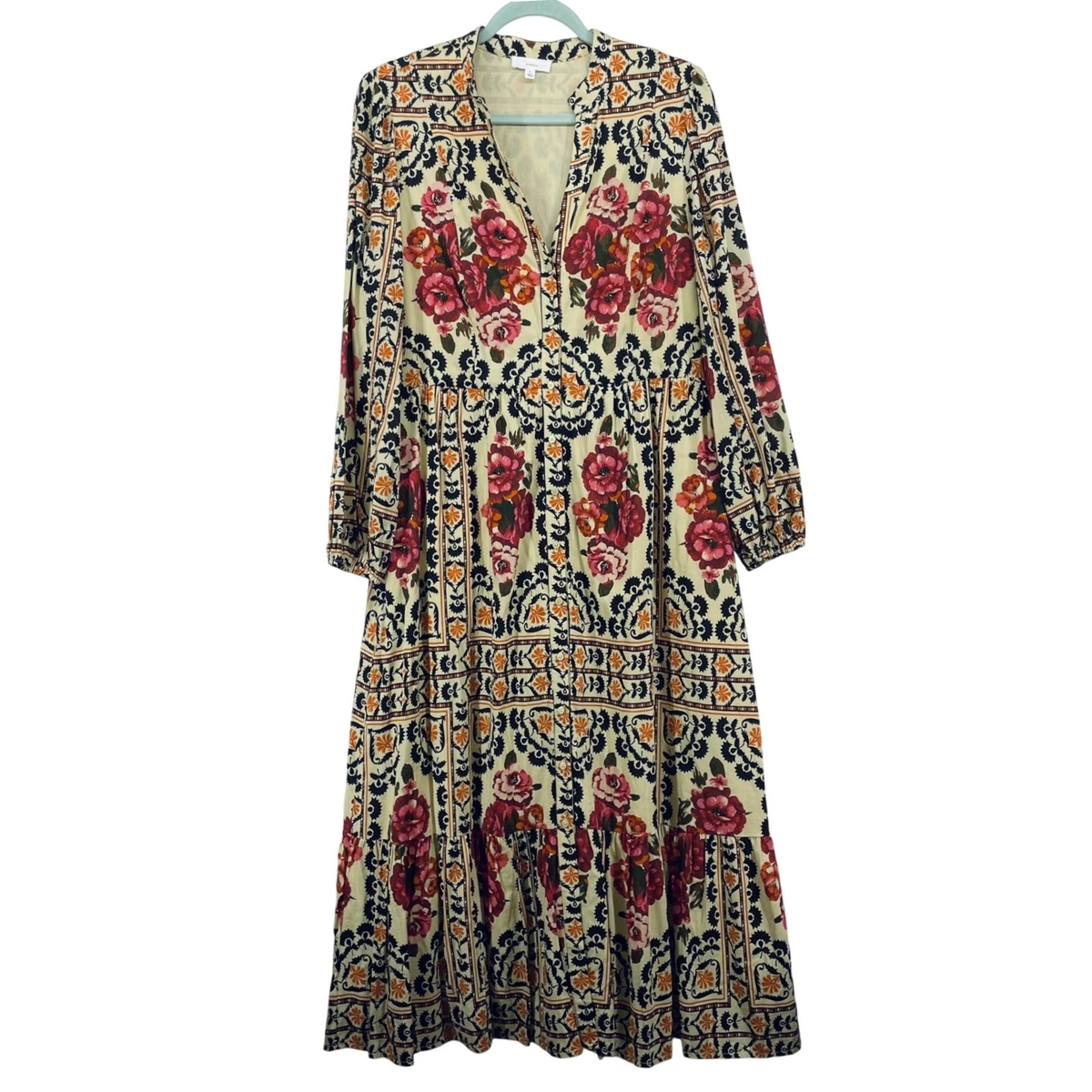 Cotton Long Sleeve Maxi Dresses for Women for sale | eBay