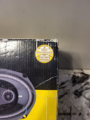 KICKER CSC693 Altoparlante 450 W 6 x 9 pollici a 3 vie - Nero/Giallo - Foto 3 di 6