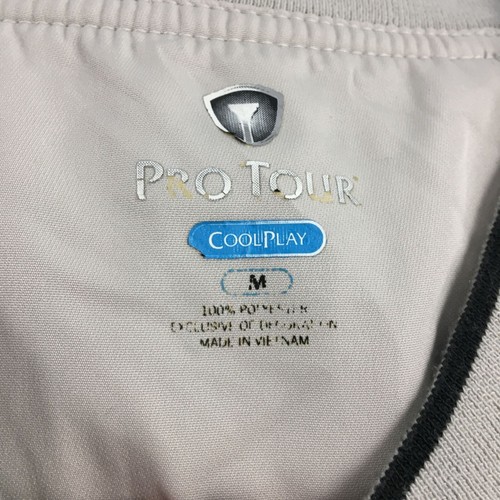 PRO TOUR LIGHTWEIGHT WINDBREAKER GOLF SHORT SLEEVE COOL PLAY COAT MENS MEDIUM - Picture 4 of 4
