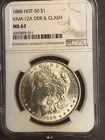 1888 P MS63 VAM 12A DDR & Clash Hot 50 Morgan Silver Dollar