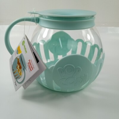 Ecolution 3-in-1, Microwave Micro-Pop Popcorn Popper, Borosilicate Glass 