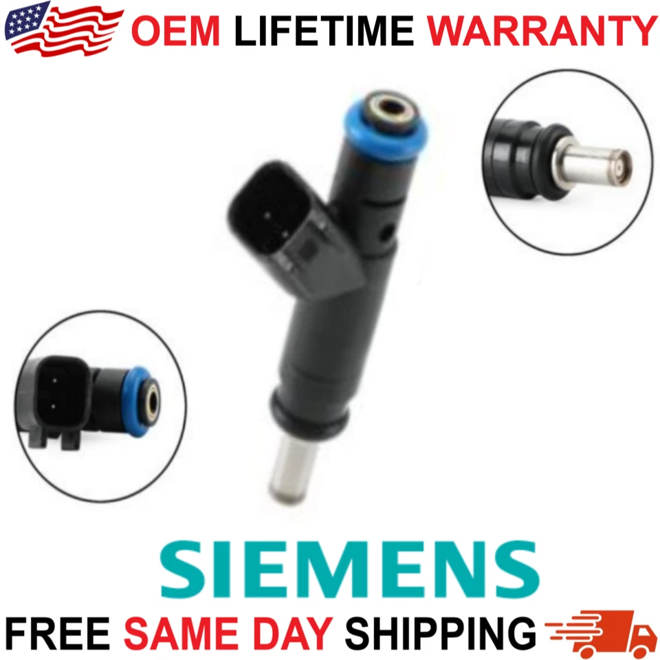 Nuevos inyectores de combustible originales Siemens 8x aptos para Dodge Durango 2008, 2009 4,7 L V8 Foto 2 de 4