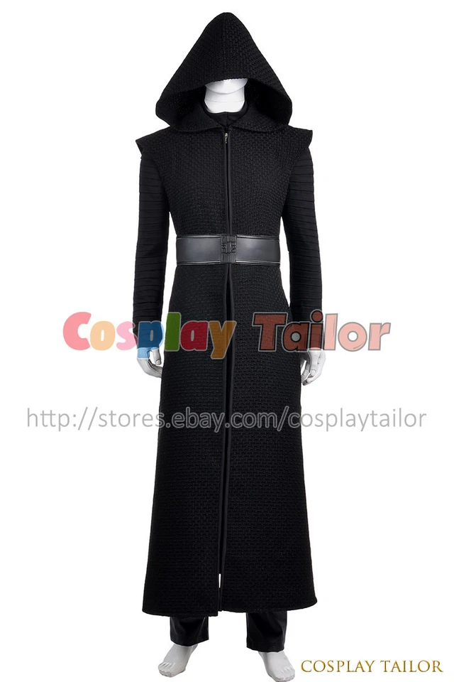 Star Wars El Despertar de la Fuerza Kylo Ren Disfraz Juegos con disfraces Halloween Fiesta Uniforme Nuevo Foto 3 de 4