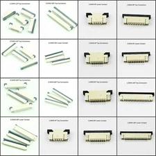 FFC/FPC Flat Cable Connector Socket 0.5mm 1.0mm 4P-60P TOP/BOTTOM