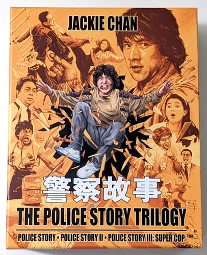 The Police Story Trilogy (4K UHD, Eureka Films Limited Edition)