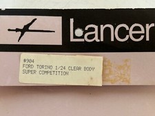Lancer Ford Torino Super Competition 1/24 scale slot car body NOS