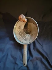 Vintage Food Mill Stainless Steel Ricer Strainer Masher
